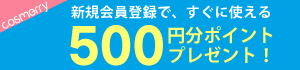 新規登録で500円オフpc